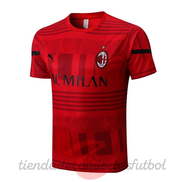 Entrenamiento AC Milan 2022 2023 I Gris Camisetas Originales Baratas