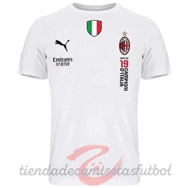 Especial Camiseta AC Milan 2022 I Blanco Camisetas Originales Baratas