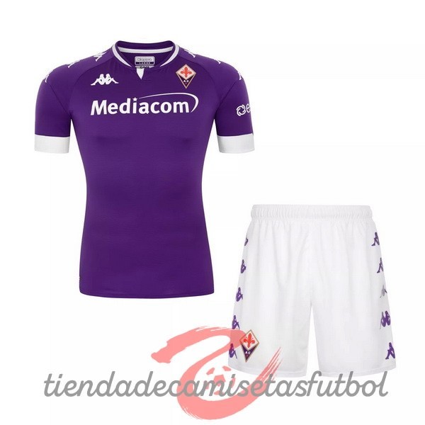 Casa Conjunto De Niños Fiorentina 2020 2021 Purpura Camisetas Originales Baratas