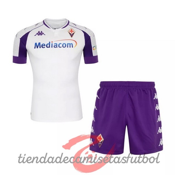 Segunda Conjunto De Niños Fiorentina 2020 2021 Blanco Camisetas Originales Baratas
