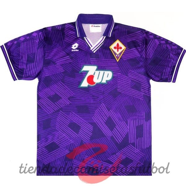 Casa Camiseta Fiorentina Retro 1992 1993 Purpura Camisetas Originales Baratas