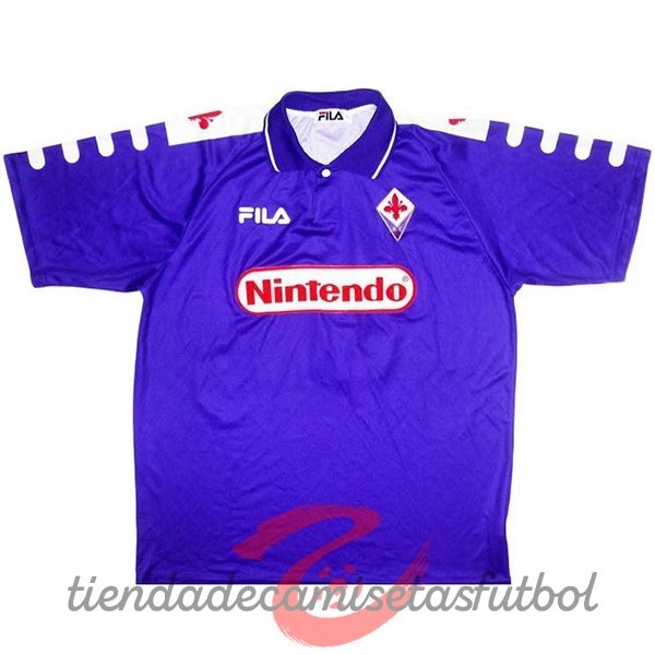 Casa Camiseta Fiorentina Retro 1998 1999 Purpura Camisetas Originales Baratas