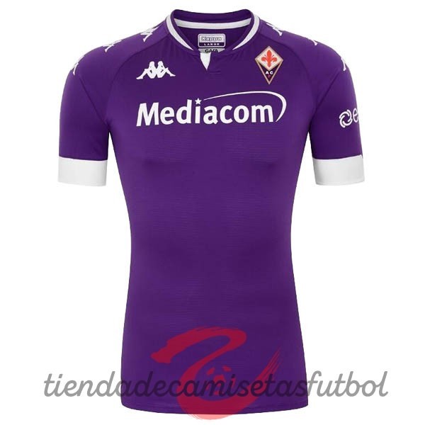 Casa Camiseta Fiorentina 2020 2021 Purpura Camisetas Originales Baratas