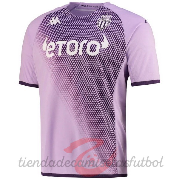 Tailandia Tercera Camiseta AS Monaco 2022 2023 Purpura Camisetas Originales Baratas