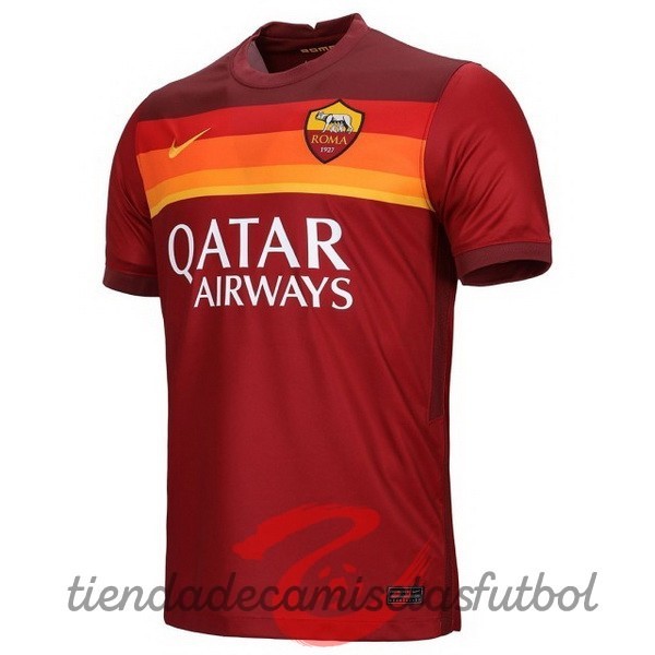 Casa Camiseta As Roma 2020 2021 Rojo Camisetas Originales Baratas