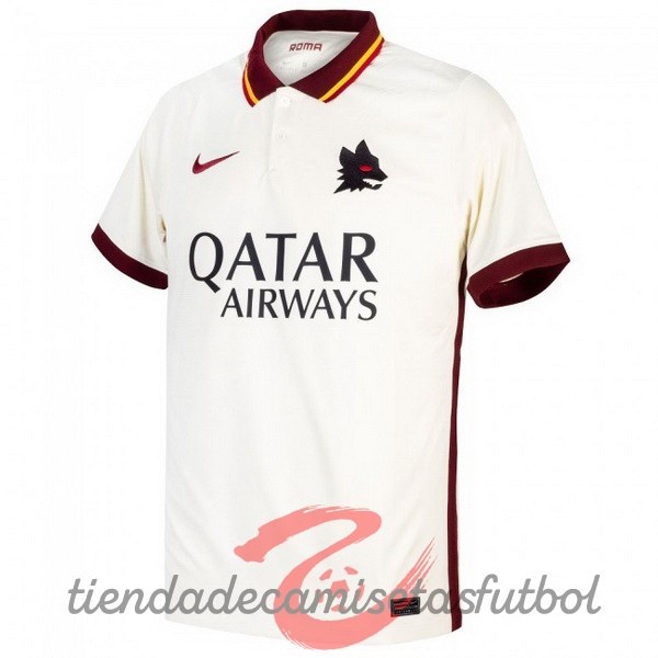 Segunda Camiseta As Roma 2020 2021 Blanco Camisetas Originales Baratas