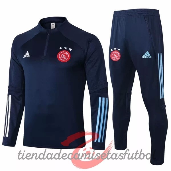 Chandal Ajax 2020 2021 Azul Camisetas Originales Baratas