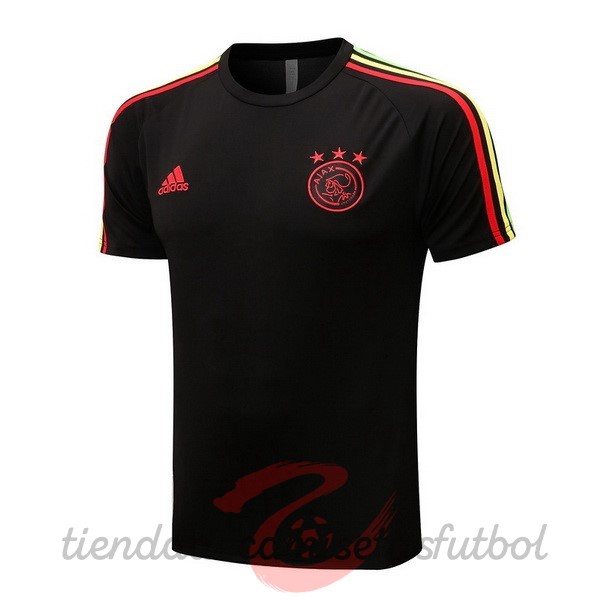 Entrenamiento Ajax 2022 2023 I Negro Rojo Camisetas Originales Baratas