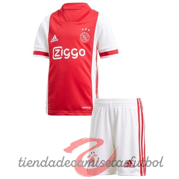 Casa Conjunto De Niños Ajax 2020 2021 Rojo Camisetas Originales Baratas