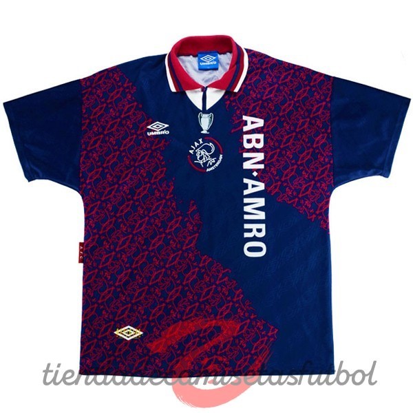 Segunda Camiseta Ajax Retro 1994 1995 Azul Camisetas Originales Baratas