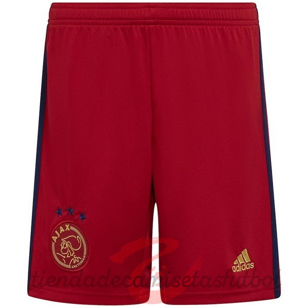 Segunda Pantalones Ajax 2022 2023 Rojo Camisetas Originales Baratas