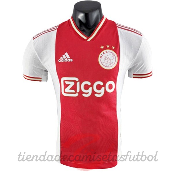 Tailandia Casa Jugadores Camiseta Ajax 2022 2023 Rojo Blanco Camisetas Originales Baratas