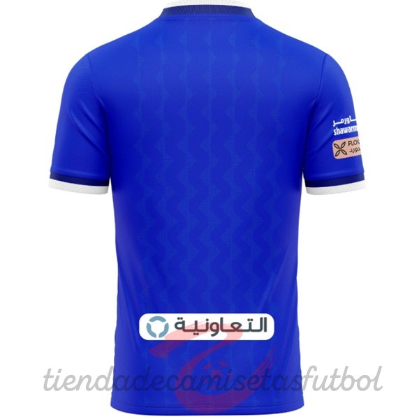 Tailandia Casa Camiseta Al Hilal Saudi FC 2022 2023 Azul Camisetas Originales Baratas