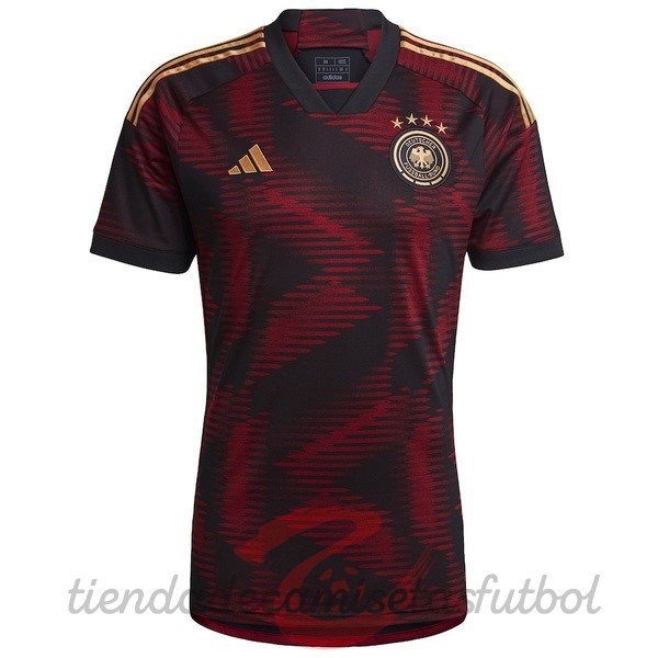 Segunda Camiseta Alemania 2022 Rojo Camisetas Originales Baratas