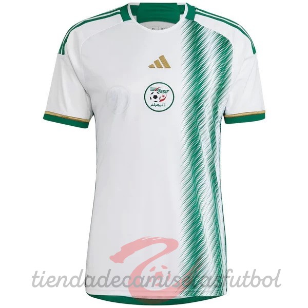 Tailandia Casa Camiseta Argelia 2022 Blanco Camisetas Originales Baratas