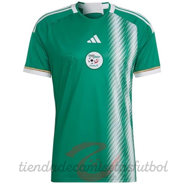 Tailandia Segunda Camiseta Argelia 2022 Verde Camisetas Originales Baratas