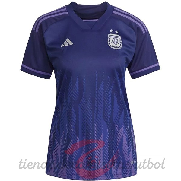 Segunda Camiseta Mujer Argentina 2022 Purpura Camisetas Originales Baratas