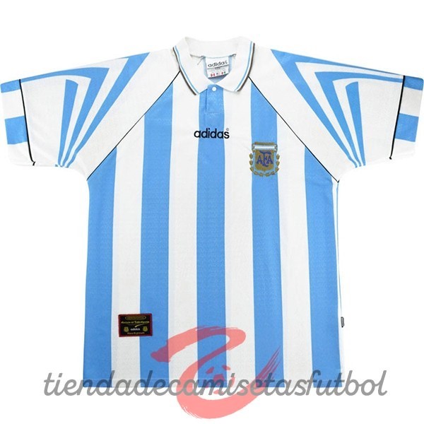Casa Camiseta Argentina Retro 1996 Azul Camisetas Originales Baratas