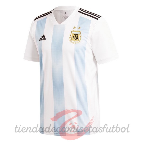 Casa Camiseta Argentina Retro 2018 Azul Camisetas Originales Baratas