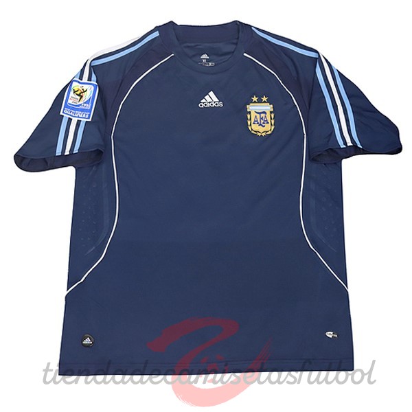 Segunda Camiseta Argentina Retro 2008 Azul Camisetas Originales Baratas