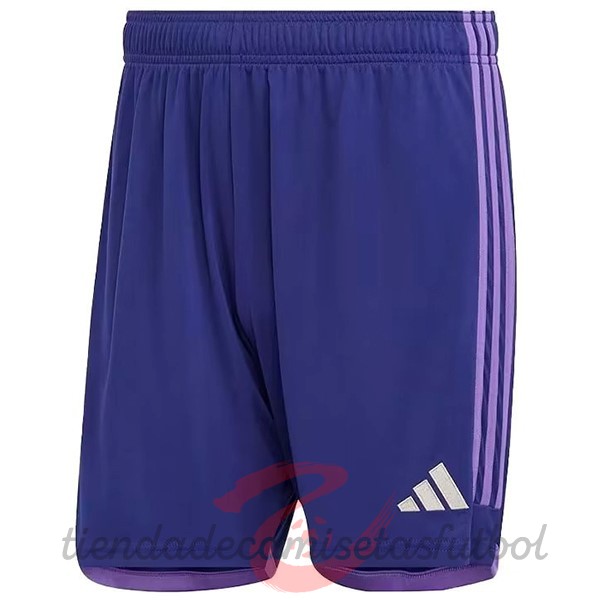 Segunda Pantalones Argentina 2022 Purpura Camisetas Originales Baratas