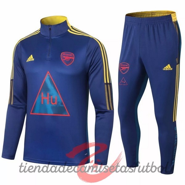 Chandal Arsenal 2020 2021 Azul Marino Amarillo Camisetas Originales Baratas