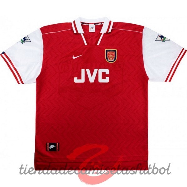 Casa Camiseta Arsenal Retro 1997 1998 Rojo Camisetas Originales Baratas