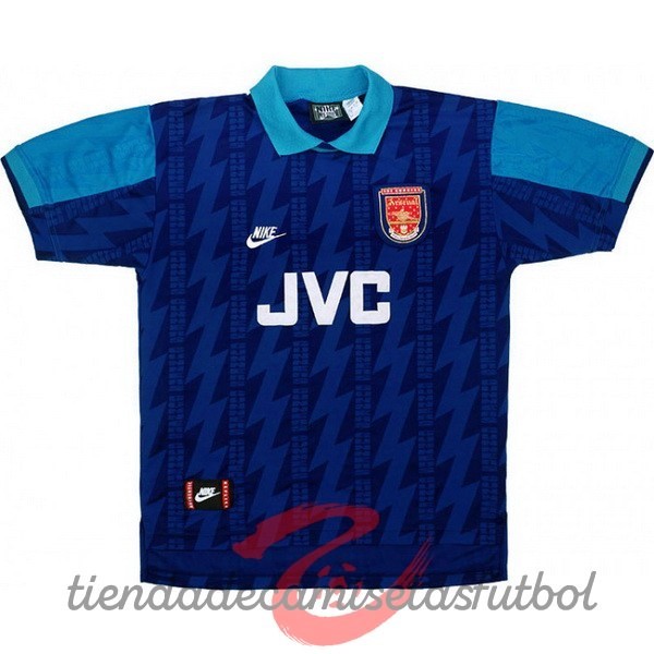 Segunda Camiseta Arsenal Retro 1994 1995 Azul Camisetas Originales Baratas