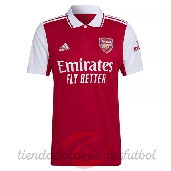 Casa Camiseta Arsenal 2022 2023 Rojo Camisetas Originales Baratas