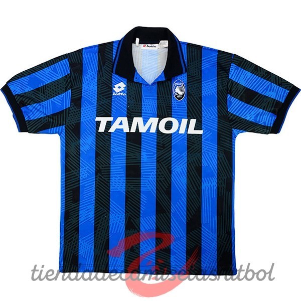 Casa Camiseta Atalanta Retro 1991 1993 Azul Camisetas Originales Baratas