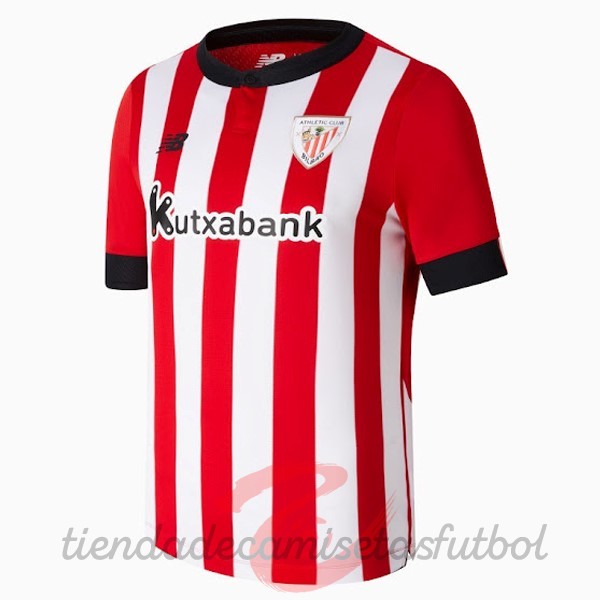 Casa Camiseta Athletic Bilbao 2022 2023 Rojo Blanco Camisetas Originales Baratas