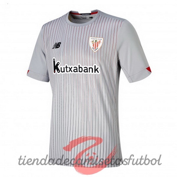 Segunda Camiseta Athletic Bilbao 2020 2021 Gris Camisetas Originales Baratas