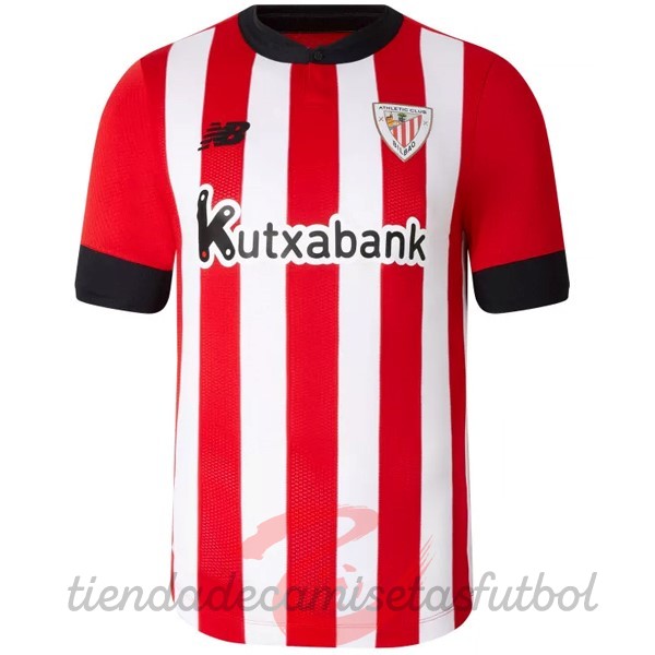 Tailandia Casa Jugadores Camiseta Athletic Bilbao 2022 2023 Rojo Blanco Camisetas Originales Baratas