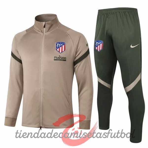 Chandal Atlético Madrid 2020 2021 Marron Camisetas Originales Baratas