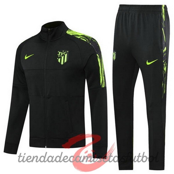 Chandal Atlético Madrid 2020 2021 Verde Marino Camisetas Originales Baratas
