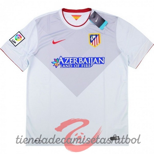 Segunda Camiseta Atlético Madrid Retro 2014 2015 Gris Camisetas Originales Baratas