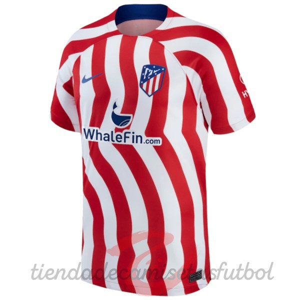 Casa Camiseta Atlético Madrid 2022 2023 Rojo Camisetas Originales Baratas