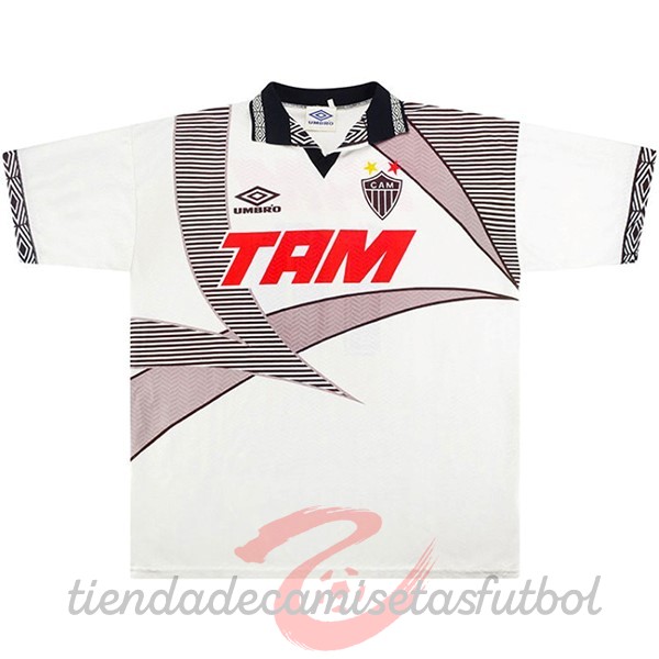 Segunda Camiseta Atlético Mineiro Retro 1996 Blanco Camisetas Originales Baratas