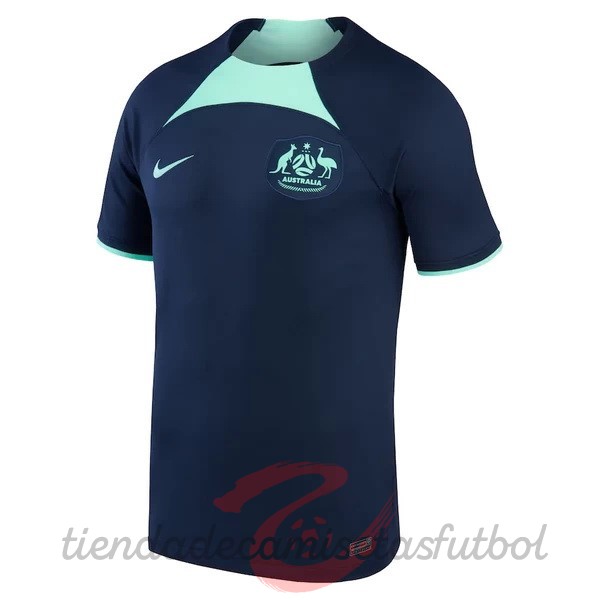 Tailandia Segunda Camiseta Australia 2022 Azul Camisetas Originales Baratas