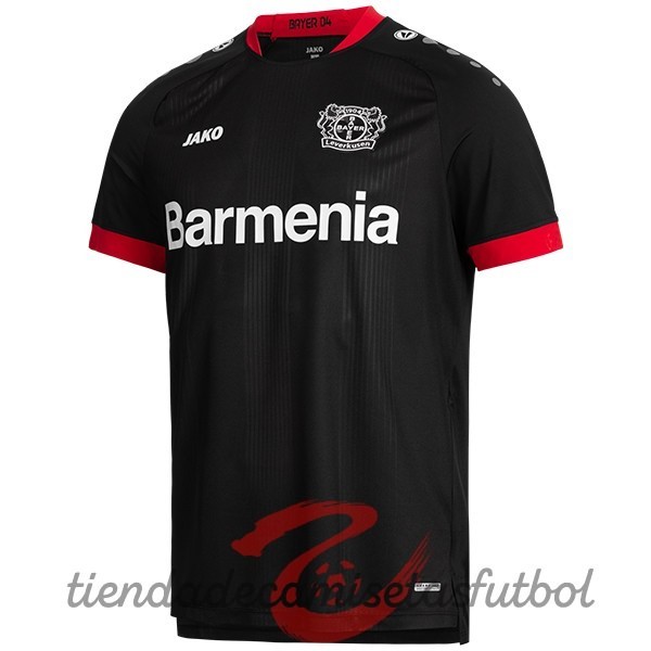 Casa Camiseta Leverkusen 2020 2021 Negro Camisetas Originales Baratas