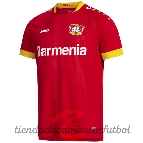Segunda Camiseta Leverkusen 2020 2021 Rojo Camisetas Originales Baratas