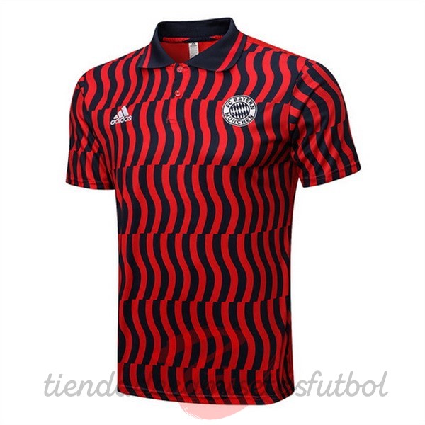 Polo Bayern Múnich 2022 2023 I Rojo Camisetas Originales Baratas