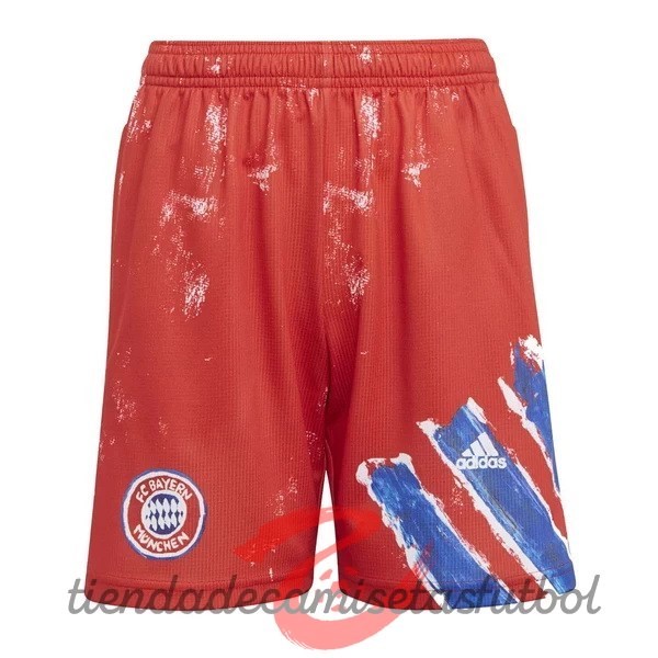 Human Race Pantalones Bayern Múnich 2020 2021 Rojo Camisetas Originales Baratas