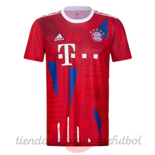 Tailandia Especial Camiseta Bayern Múnich 2022 2023 Rojo Camisetas Originales Baratas