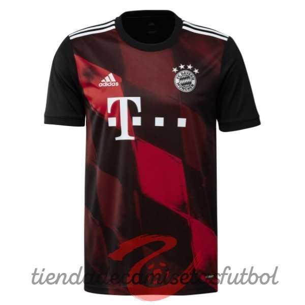 Tercera Camiseta Bayern Múnich 2020 2021 Rojo Camisetas Originales Baratas