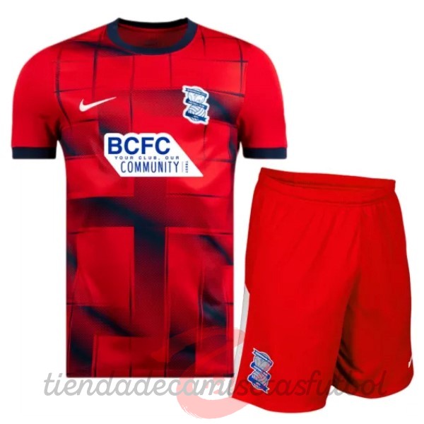 Segunda Conjunto De Niños Birmingham 2022 2023 Rojo Camisetas Originales Baratas