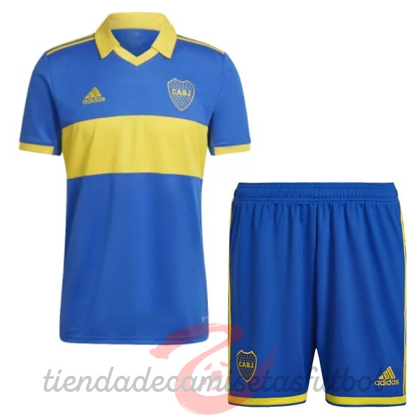 Casa Conjunto De Niños Boca Juniors 2022 2023 Azul Camisetas Originales Baratas