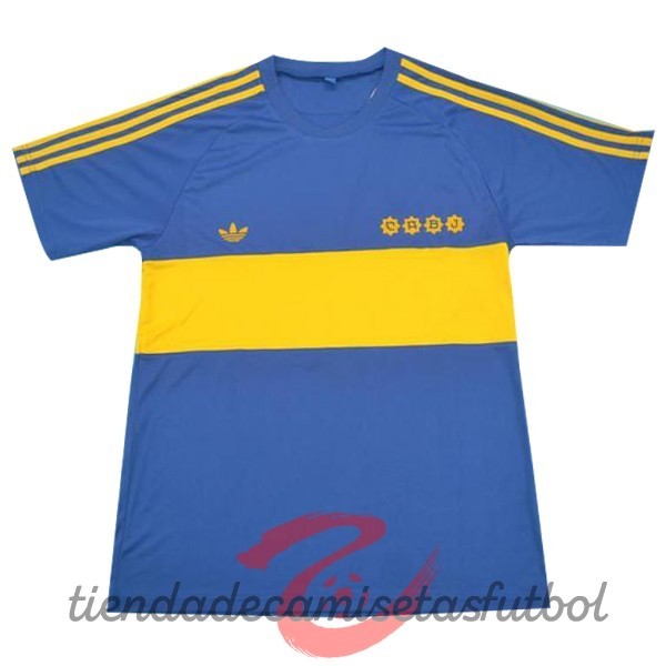 Casa Camiseta Boca Juniors Retro 1881 Azul Camisetas Originales Baratas
