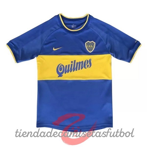 Casa Camiseta Boca Juniors Retro 2000 Azul Camisetas Originales Baratas