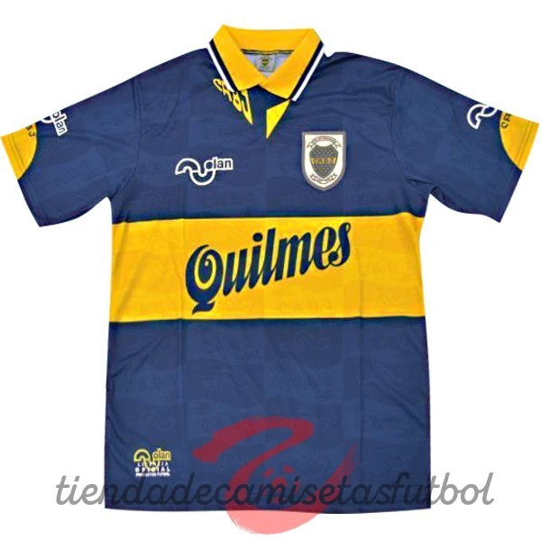Casa Camiseta Boca Juniors Retro 95 96 Azul Camisetas Originales Baratas